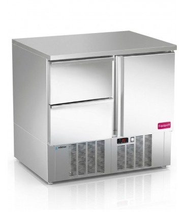 Mesa refrigerada Edenox MPG-090 NS HH con 4 cajones GN 1/1 compacta profesional