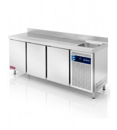 EDENOX BAJO MOSTRADOR REFRIGERADO MPSF-200 HC con fregadera