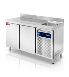 EDENOX BAJO MOSTRADOR REFRIGERADO MPGF-135 HC con fregadera