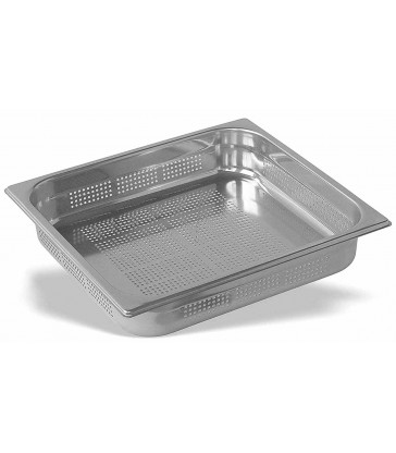 Bandeja gastronorm perforada 2/3 65mm de profundidad