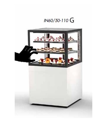 VITRINA EXPOSITORA REFRIGERADA INTEGRA CON BASE 60 SAYL IN-60/50-110G