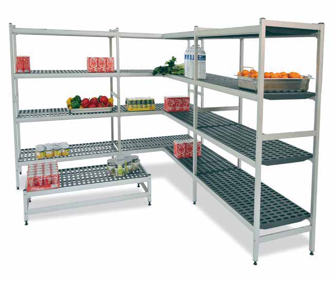 estanterias de acero inoxidable para almacenamiento