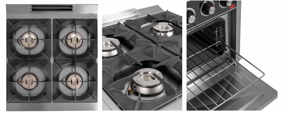 Cocinas profesionales que se elevan para poder repararse