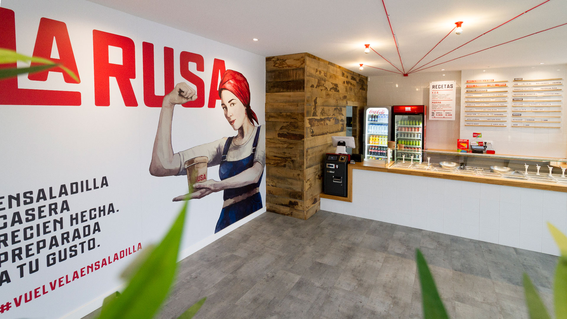 imagen gráfica en un restaurante. consultora para abrir un restaurante